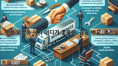 부천 오정동 이사, 어디가 좋을까? 🚚💨 꼼꼼 비교 & 추천!